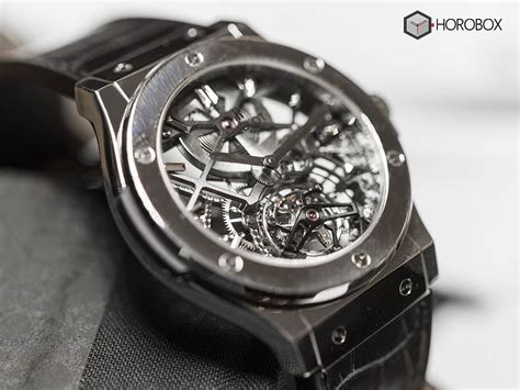 hublot skeleton classic fusion|Hublot skeleton tourbillon.